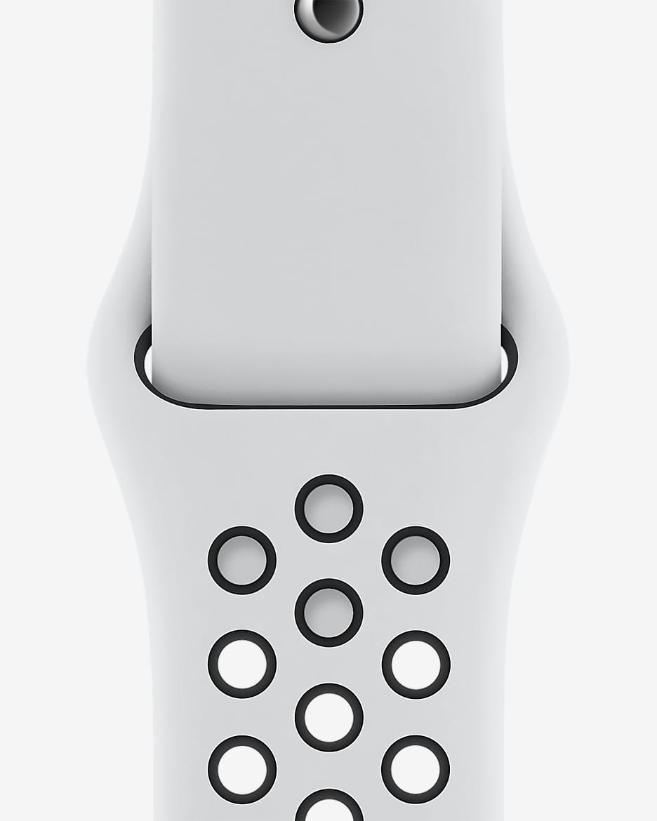 Apple Watch Nike Series 5 (GPS + Cellular) with Nike Sport Band Open Box  40mm Silver Aluminium Case. Nike SI